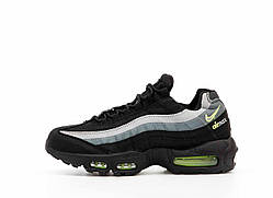 Чорні замшеві чоловічі кросівки Nike Air Max 95 OG / Демісезонні Найк Аір Макс 95 на осінь