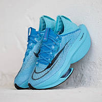 Голубі текстильні жіночі кросівки Nike Air ZoomX Alphafly Next 2