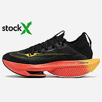 Чорні текстильні жіночі кросівки Nike Air Zoom Alphafly 2 Демісезонні кросівки Найк Зум Ранінг