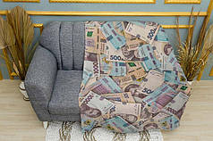 Плед «Українські купюри. Ukrainian Banknotes»