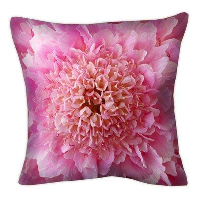 Подушка з принтом 50x50 см «Рожева квітка»