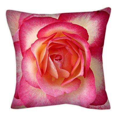 Подушка з принтом 50x50 см «Троянда»