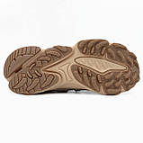 Сірі шкіряні чоловічі кросівки Adidas Ozweego Демісезонні кросівки Адідас Озвіго, фото 7