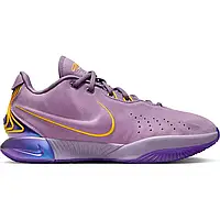 Фіолетові текстильні жіночі кросівки Nike Lebron 21 Freshwater Демісезонні Найк Леброн
