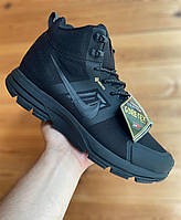 Зимові чорні чоловічі кросівки Nike Pegasus 30 Mid GTX / Термо кросівки Найк Гортекс