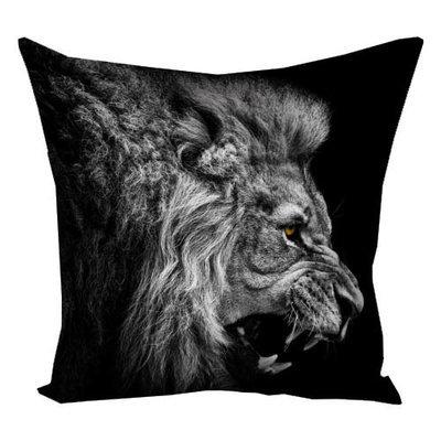 Подушка з принтом 50x50 см «Лев»