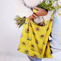 Сумка для покупок складна Соняшники