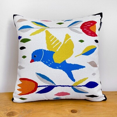 Подушка декоративна 45х45 см (мішковина) Птаха незалежності