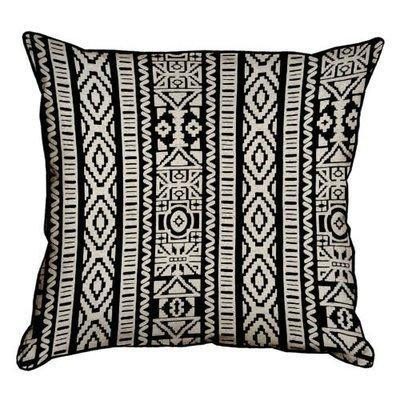 Подушка декоративна 45х45 см (мішковина) Візерунок