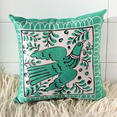 Подушка для дивана 45х45 см ««Птаха»