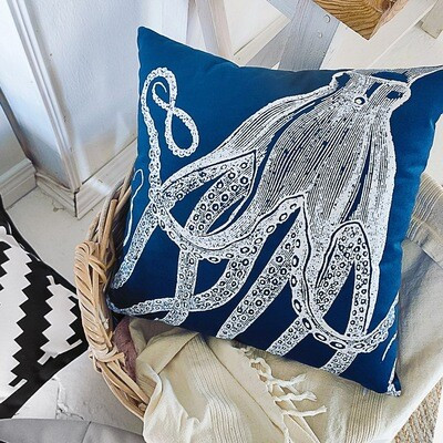 Подушка для дивана 45х45 см ««Восьминіг»