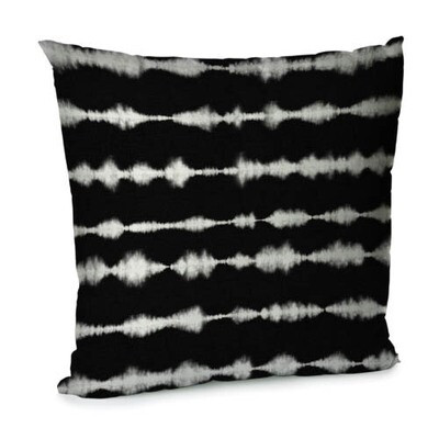 Подушка для дивана 45х45 см ««Білий шум на чорному фоні»