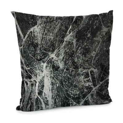 Подушка для дивана 45х45 см ««Чорний мармур»