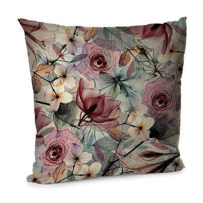 Подушка для дивана 45х45 см ««Квіти»