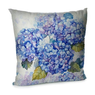 Подушка для дивана 45х45 см ««Гортензія»