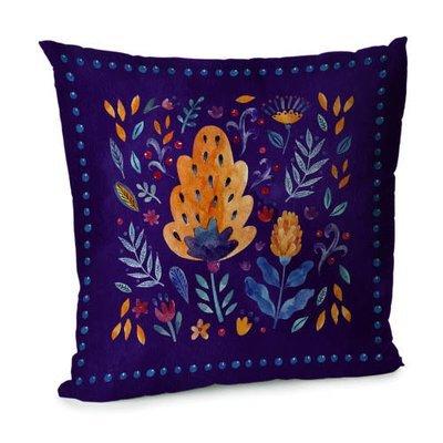 Подушка для дивана 45х45 см ««Квітковий настрій»