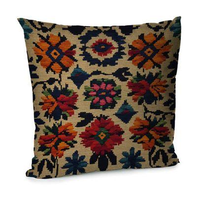 Подушка для дивана 45х45 см «Квітковий стиль»