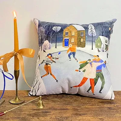 Подушка для дивана 45х45 см «Ковзанка»