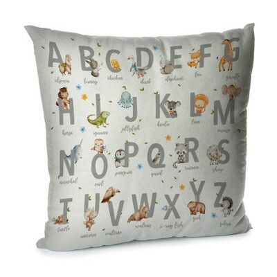 Подушка для дивана 45х45 см «English alphabet»