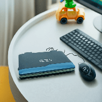 Дитячий Комп'ютер Yi wu jiayu «Мій перший ноутбук» англо-українська мова 88777, фото 5