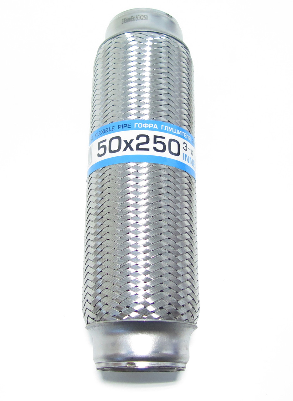 Гофра глушника 3-х слойна 50x250 EuroEx Угорщина
