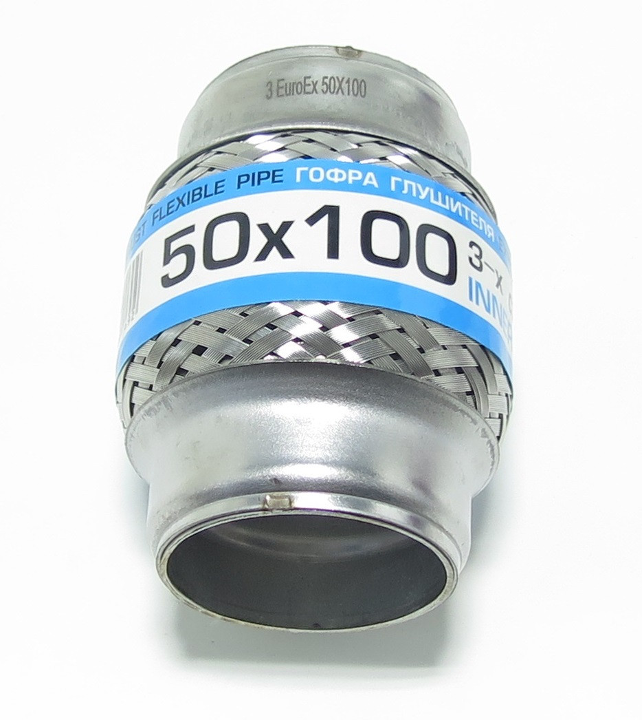 Гофра глушника 3-х слойна 50x100 EuroEx Угорщина