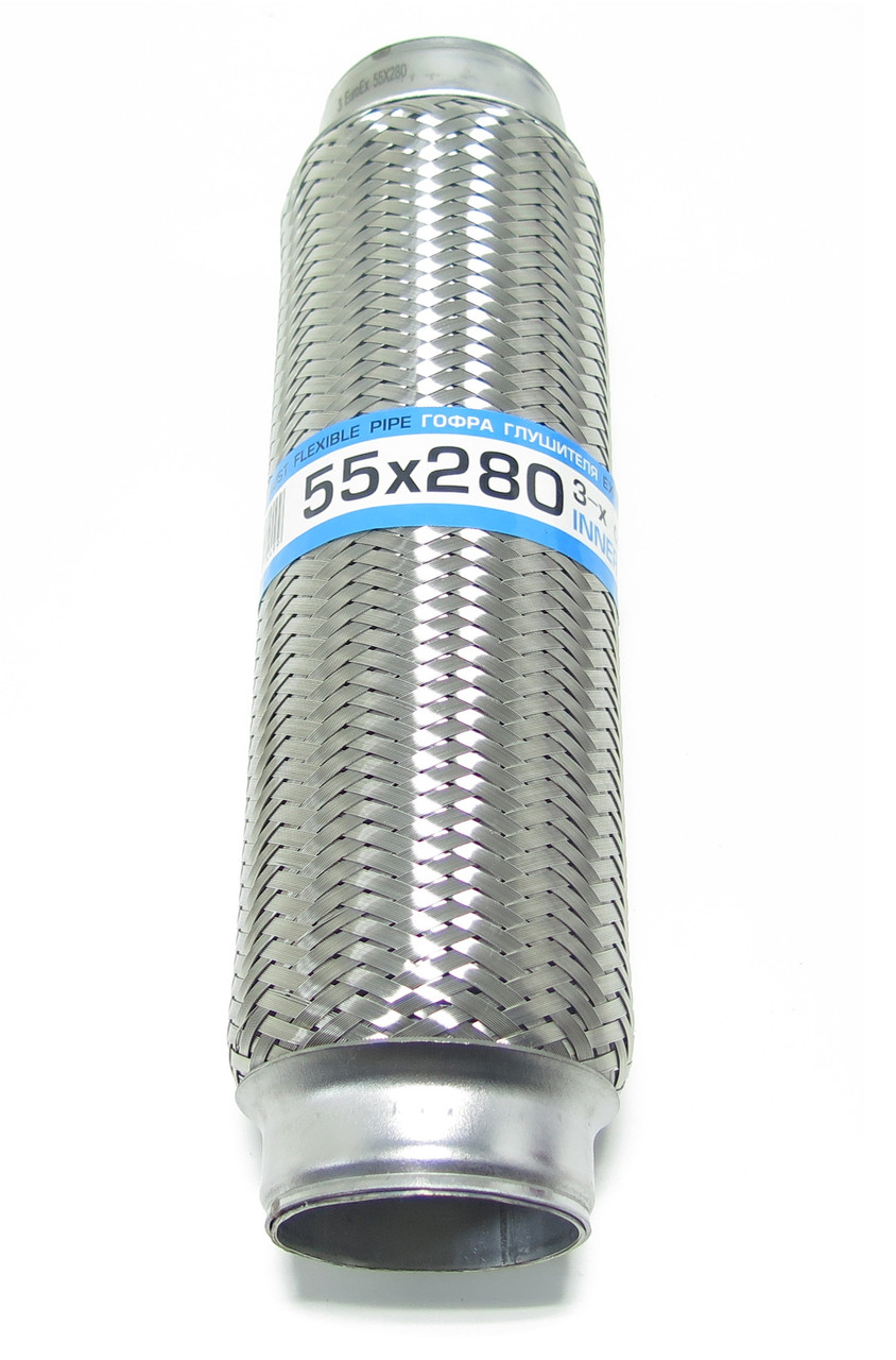 Гофра глушника 3-х слойна 55x280 EuroEx Угорщина
