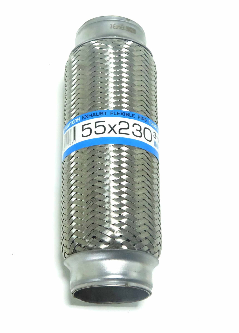 Гофра глушника 3-х слойна 55x230 EuroEx Угорщина