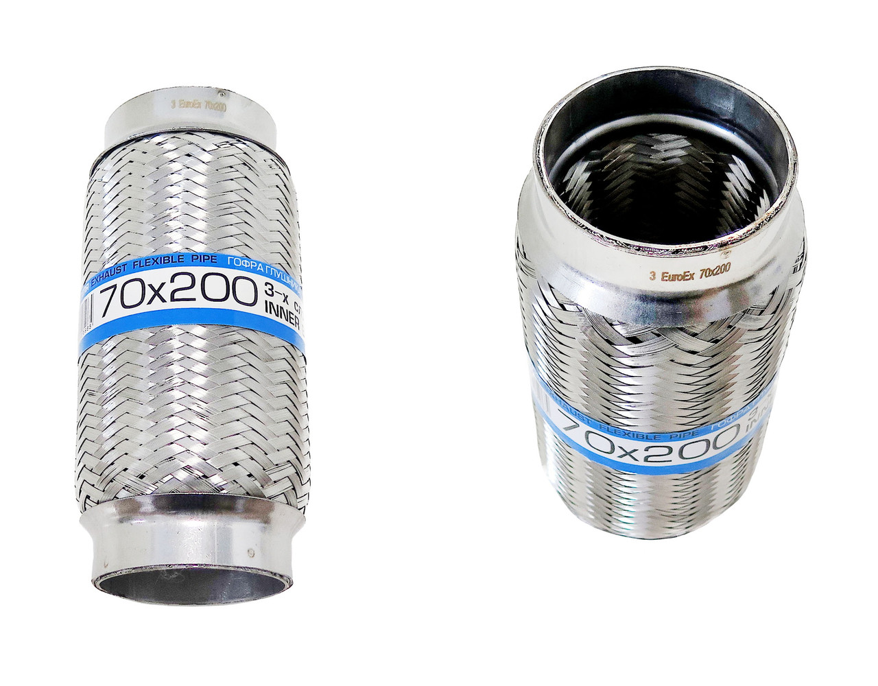 Гофра глушника 3-х слойна 70x200 EuroEx Угорщина