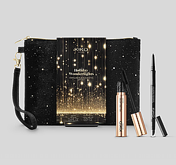 Подарунковий набір Kiko Milano туш і олівець Holiday Wonderlights Stayglam Black Duo Eyes