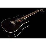 Акустична гітара Harley Benton D-200CE-12BK, фото 2