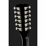 Акустична гітара Harley Benton D-200CE-12BK, фото 8