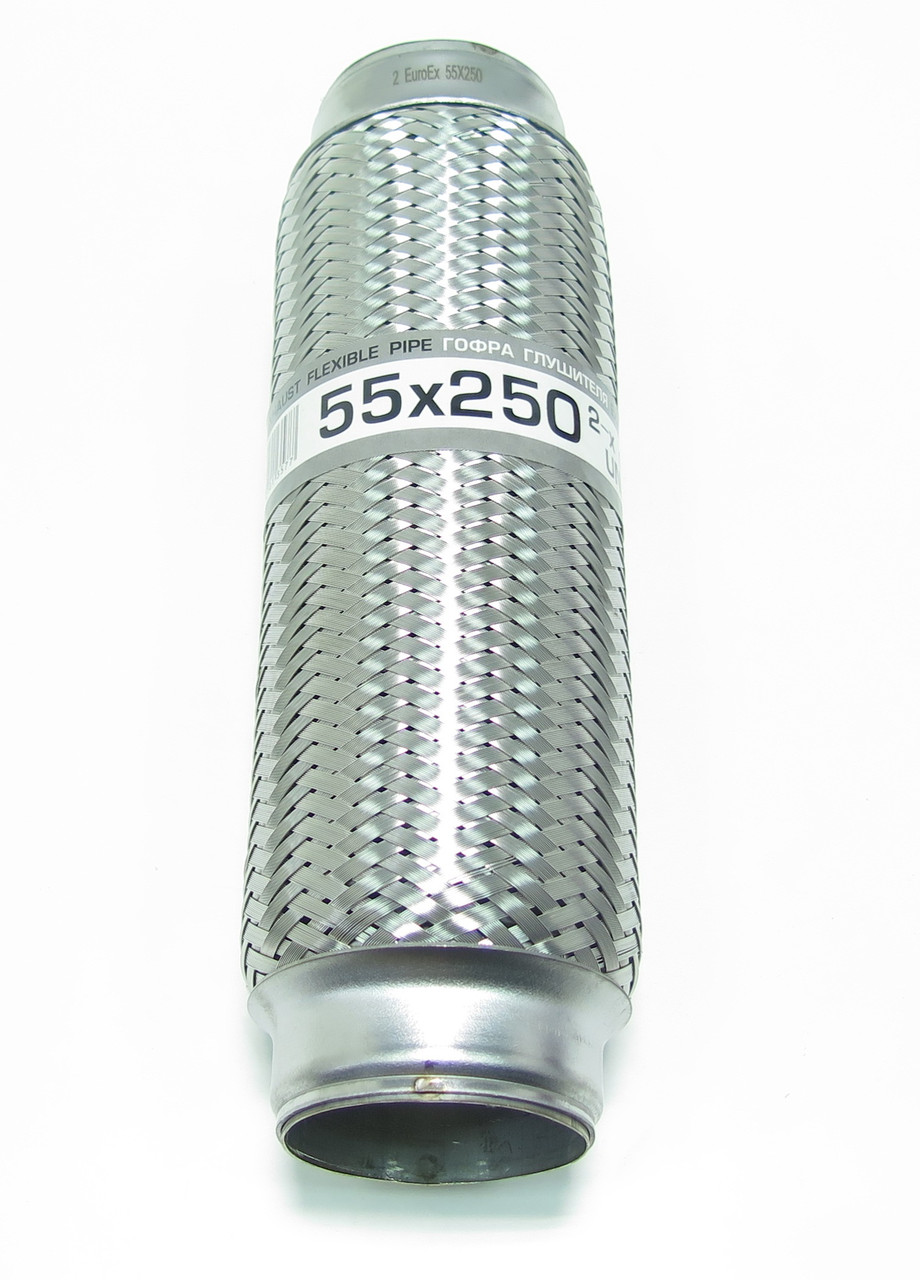 Гофра глушника 2-х слойна 55x250 EuroEx Угорщина