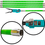 Швидкий професійний автоматичний пістолет для обв'язування кабелів Profter D-880S Long (6000 мАг/1500 вуз), фото 3