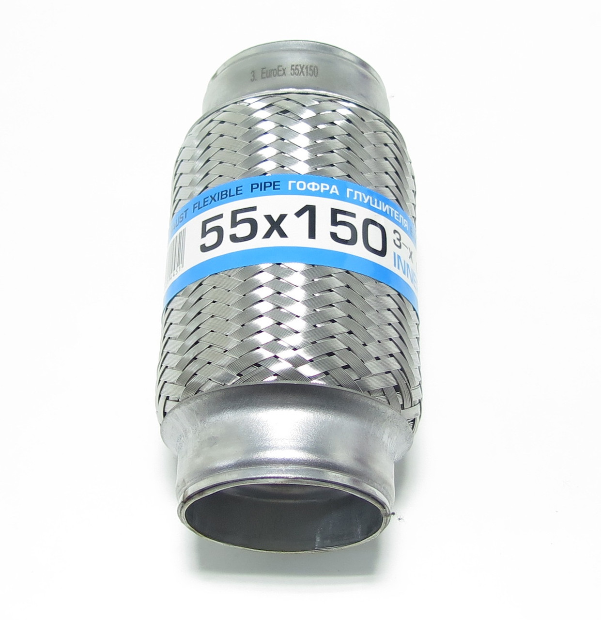 Гофра глушника 3-х слойна 55x150 EuroEx Угорщина