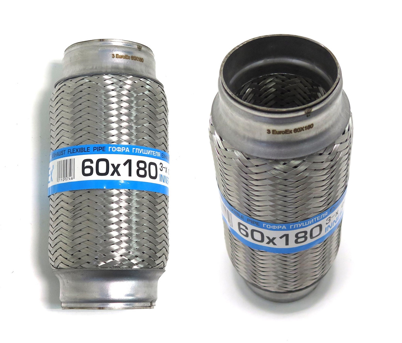 Гофра глушника 3-х слойна 60x180 EuroEx Угорщина