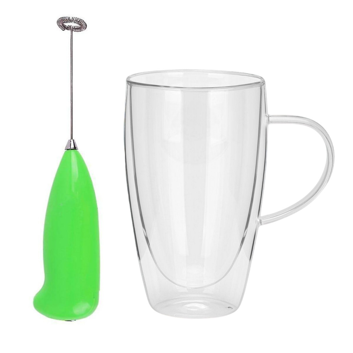 Набір чашка з подвійними стінками з капучинатором KITUA