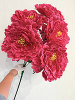 Штучні піони Великий букет штучних піонів ( 80 см ), фото 3