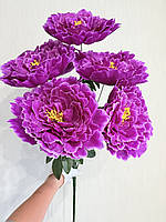 Штучні піони Великий букет штучних піонів ( 80 см ), фото 7