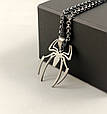 Срібне кольє "Павук" з чорнінням (Арт.SPIDER), фото 4