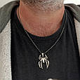 Срібне кольє "Павук" з чорнінням (Арт.SPIDER), фото 2