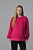 Джемпер утеплений для вагітних та годуючих мам Betty малиновий (розміри: 42-56), фото 3