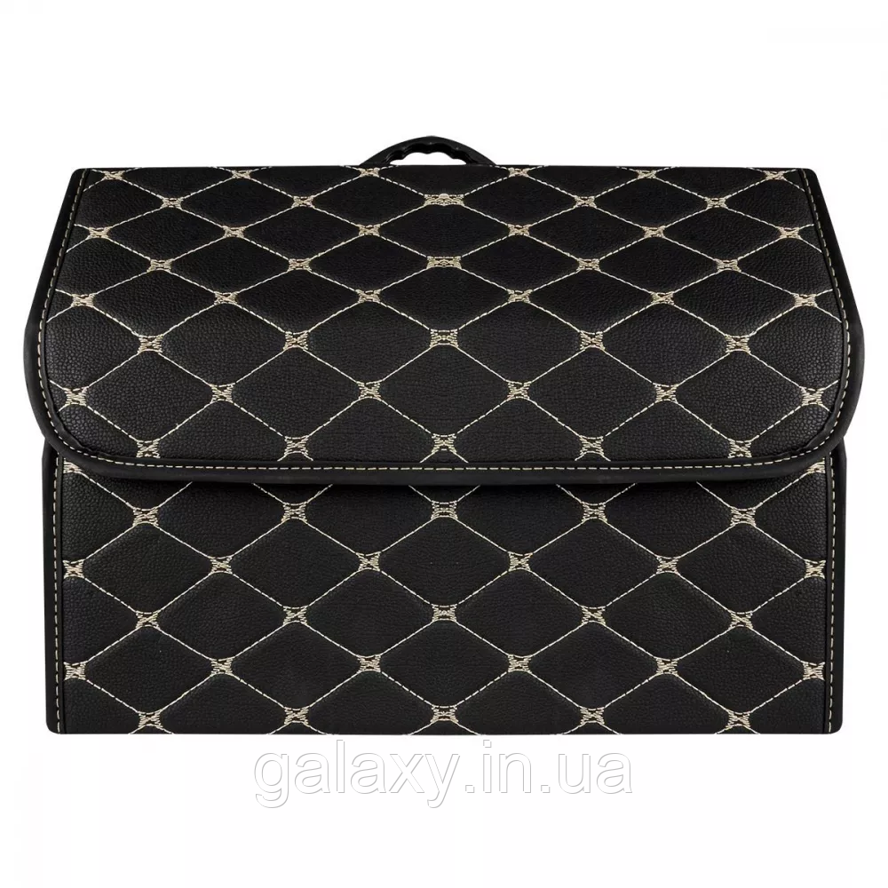 Органайзер у багажник автомобіля 40x30x30 см BOX403030 Black Beige, фото 1