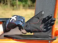 Рукавички для фітнесу MadMax MXG-102 X Gloves Black/Grey/White XXL, фото 4