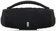 Бездротова Bluetooth колонка з LED підсвічуванням Boombox 3 Mini RGB B11 Чорна, фото 4