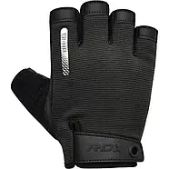 Рукавички для фітнесу RDX T2 Half Black S, фото 3