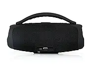 Бездротова Bluetooth колонка з LED підсвічуванням Boombox 3 Mini RGB B11 Чорна, фото 5