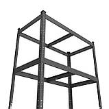 Стелаж металевий пофарбований, 4 полиці МДФ, 1600х900х300, 175 кг/полицю, Швидкозбірні стелажі !!!, фото 2