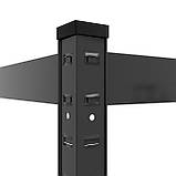 Стелаж металевий пофарбований, 4 полиці МДФ, 1600х900х300, 175 кг/полицю, Швидкозбірні стелажі !!!, фото 8