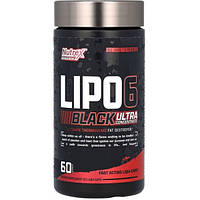 Жіроспалювач Nutrex Lipo 6 black Ultra Concentrate 60 black